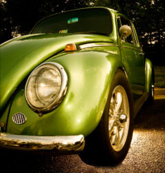 1966 Green VW Bug